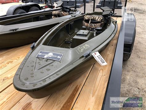 The aluminum hull is light-weight completely welded. . Warrior one man boat for sale